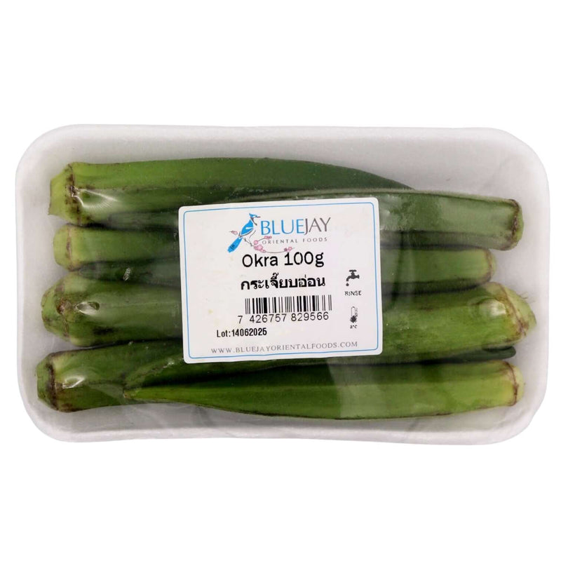 Fresh Thai Okra 100g - Tuk Tuk Mart
