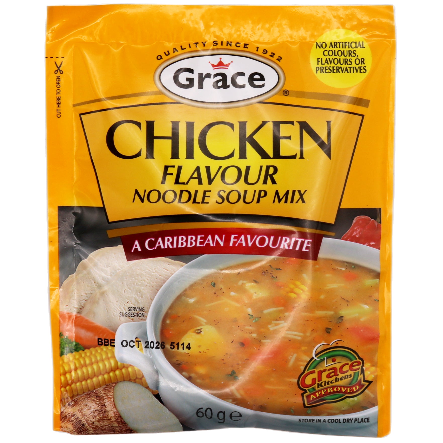 Grace Chicken Flavour Noodle Soup Mix 60g - Tuk Tuk Mart