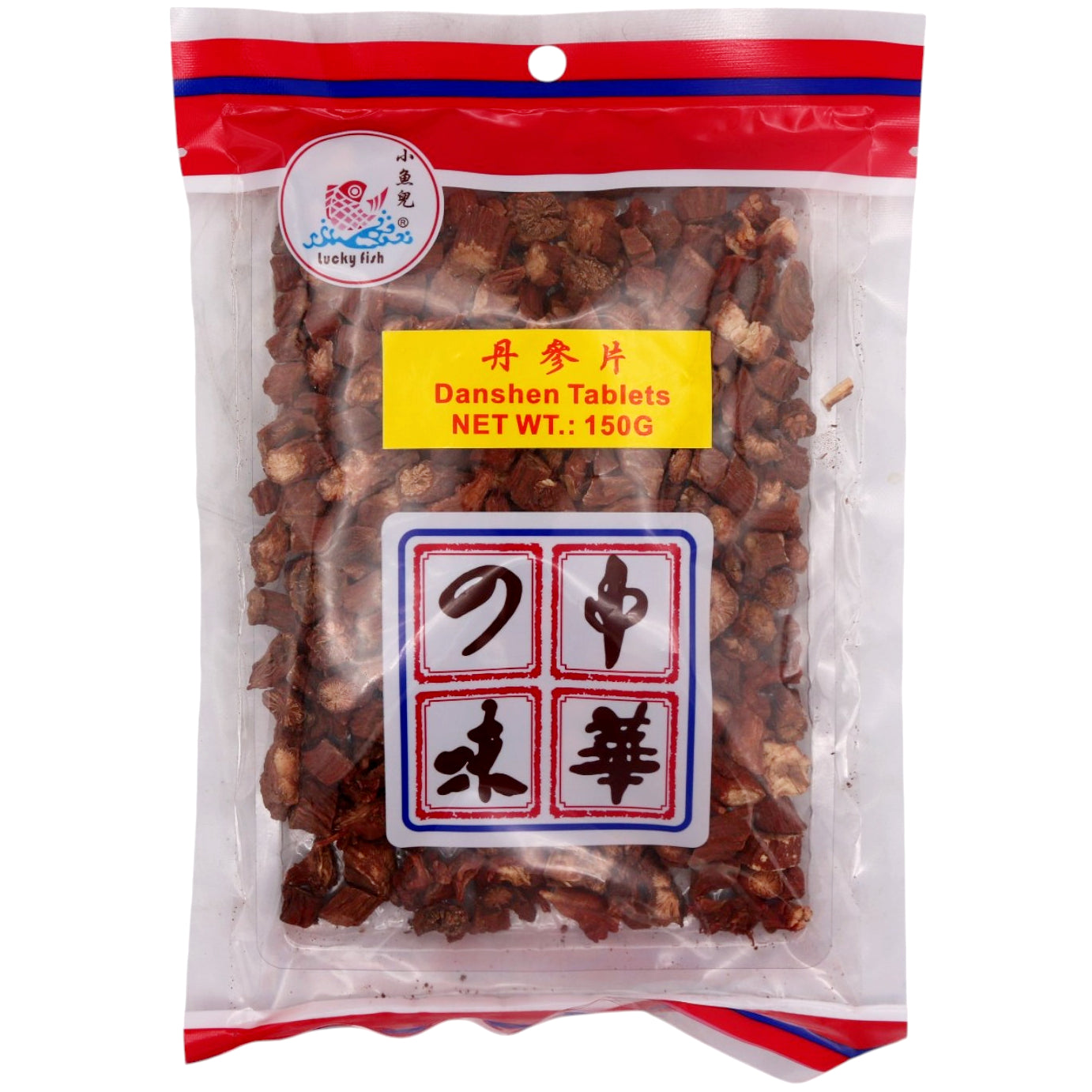 Lucky Fish Dan Shen Tablets 丹參片 150g - Tuk Tuk Mart
