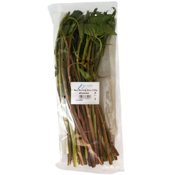 Fresh Thai Red Morning Glory 200g - Tuk Tuk Mart