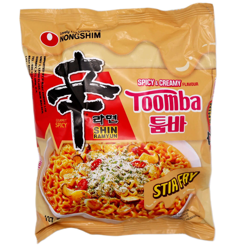 Nongshim Toomba Instant Noodles Spicy & Creamy Flavour 137g - Tuk Tuk Mart
