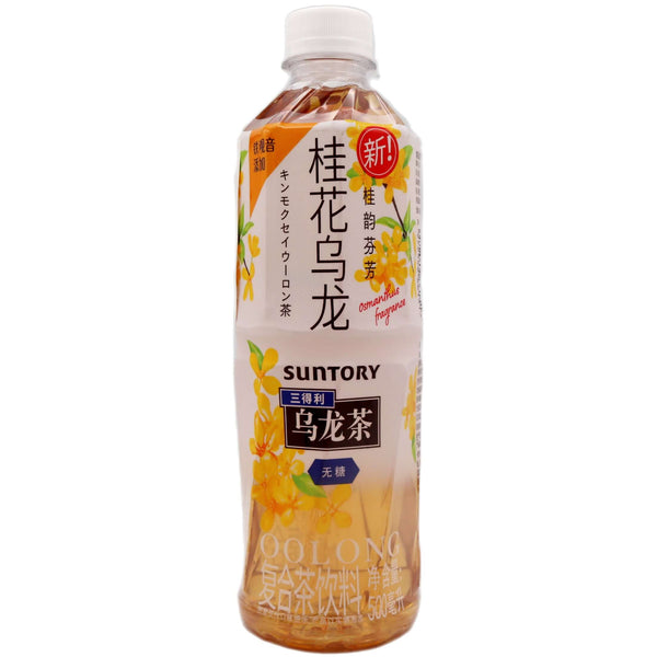 Suntory Sugar Free Osmanthus Oolong Tea 500ml - Tuk Tuk Mart
