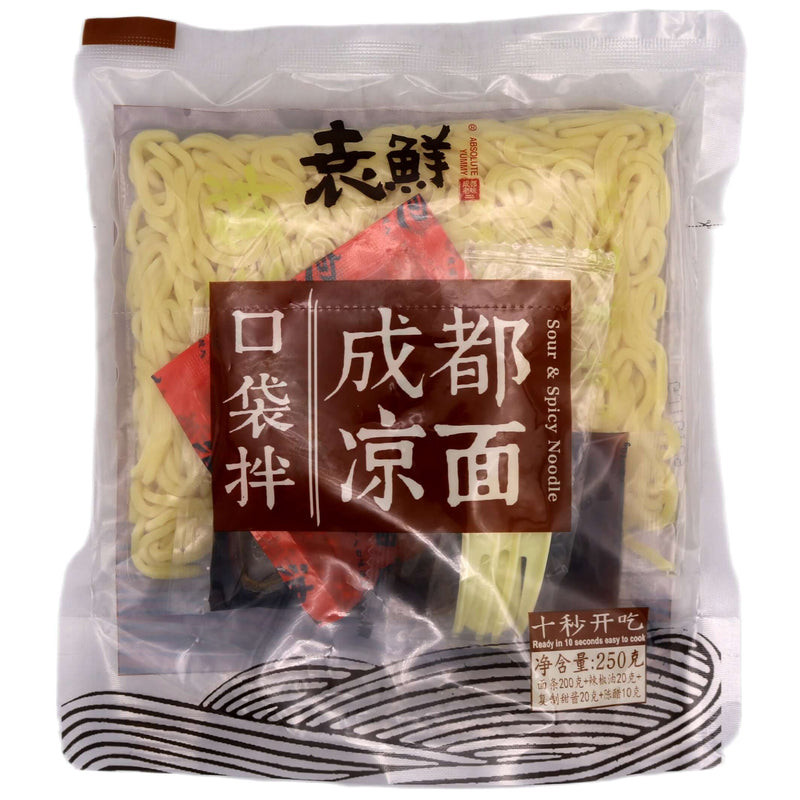 YX Brand Chengdu Cold Spicy Noodle 袁鮮成都涼面 250g - Tuk Tuk Mart