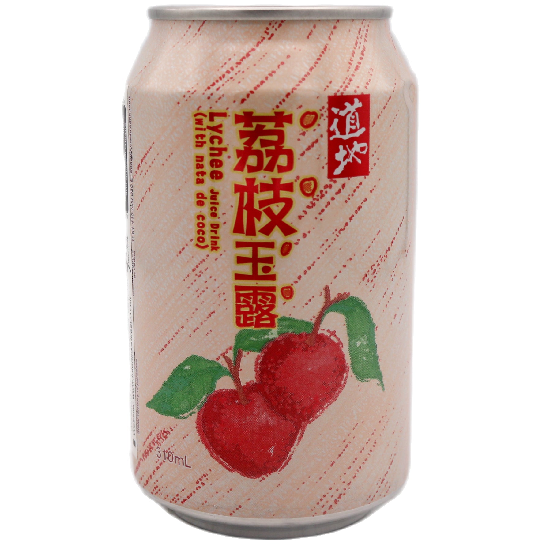Tao Ti Lychee Juice Drink (With Nata De Coco) 310ml - Tuk Tuk Mart