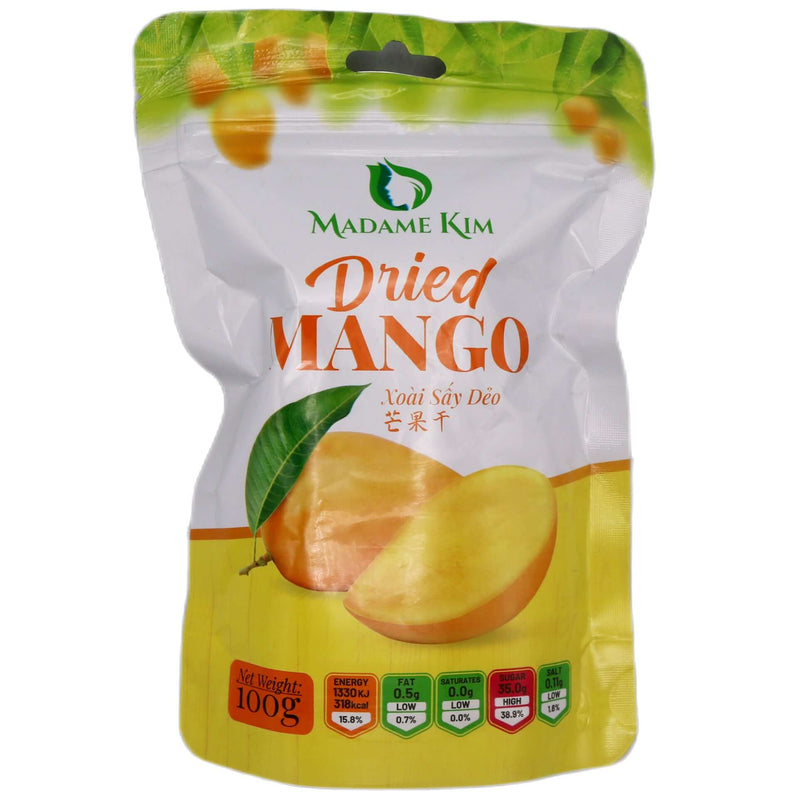 Madame Kim Dried Mango 100g - Tuk Tuk Mart