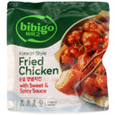 CJ Bibigo Korean Style Fried Chicken with Sweet & Spicy Sauce 350g (Frozen) - Tuk Tuk Mart