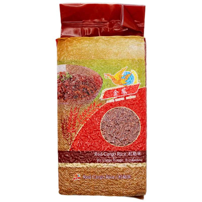 Golden Phoenix (Hong Thong) Red Cargo Rice 1KG - Tuk Tuk Mart