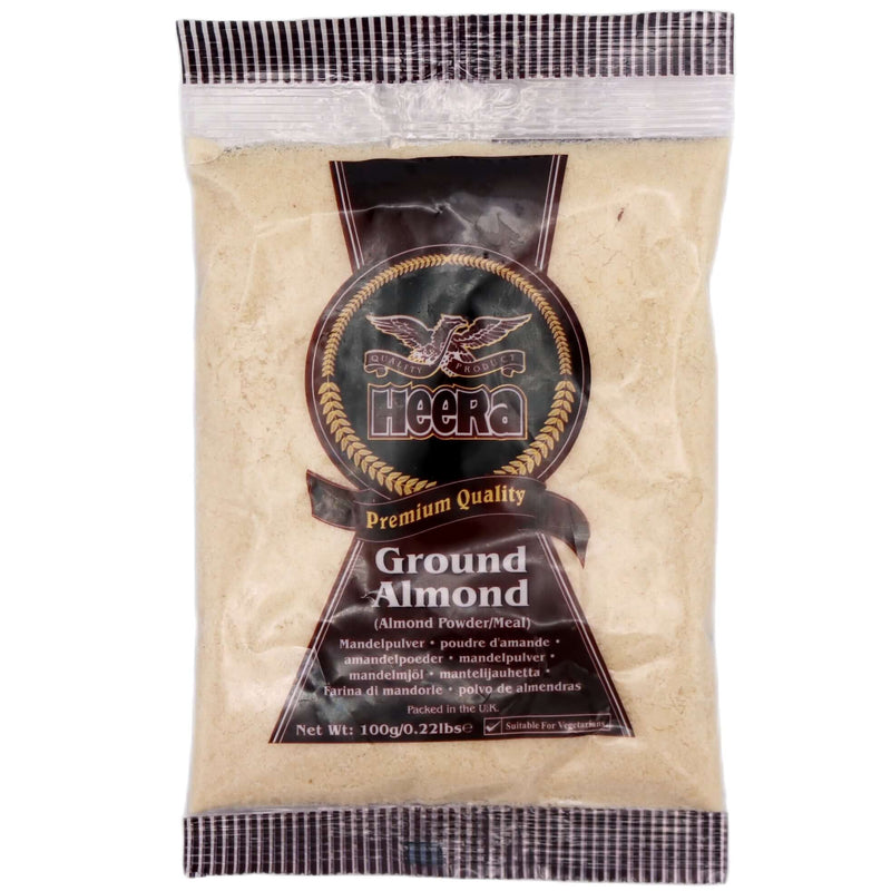 Heera Ground Almond 100g - Tuk Tuk Mart