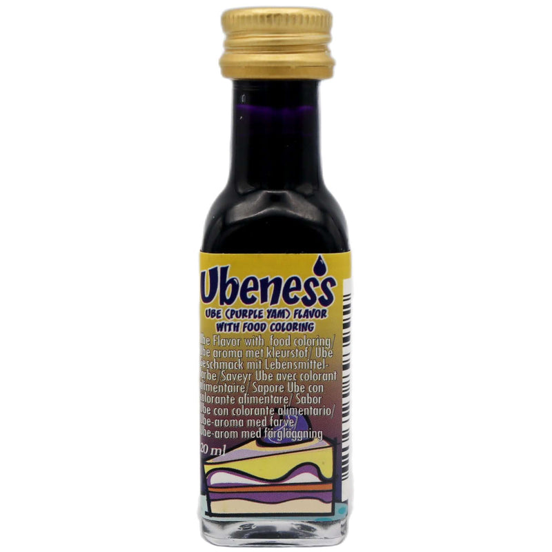 Ubeness Ube (Purple Yam) Flavour with Food Colouring 20ml - Tuk Tuk Mart