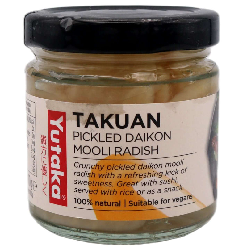 Yutaka Takuan Pickled Daikon Mooli Radish 110g - Tuk Tuk Mart