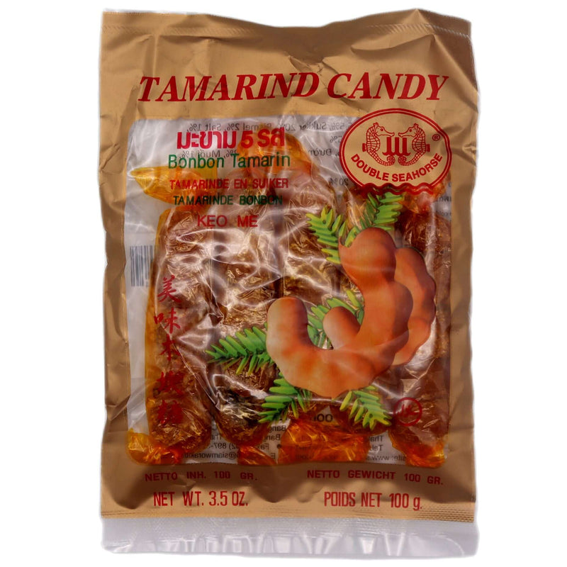 Double Seahorse Tamarind Candy 100g - Tuk Tuk Mart