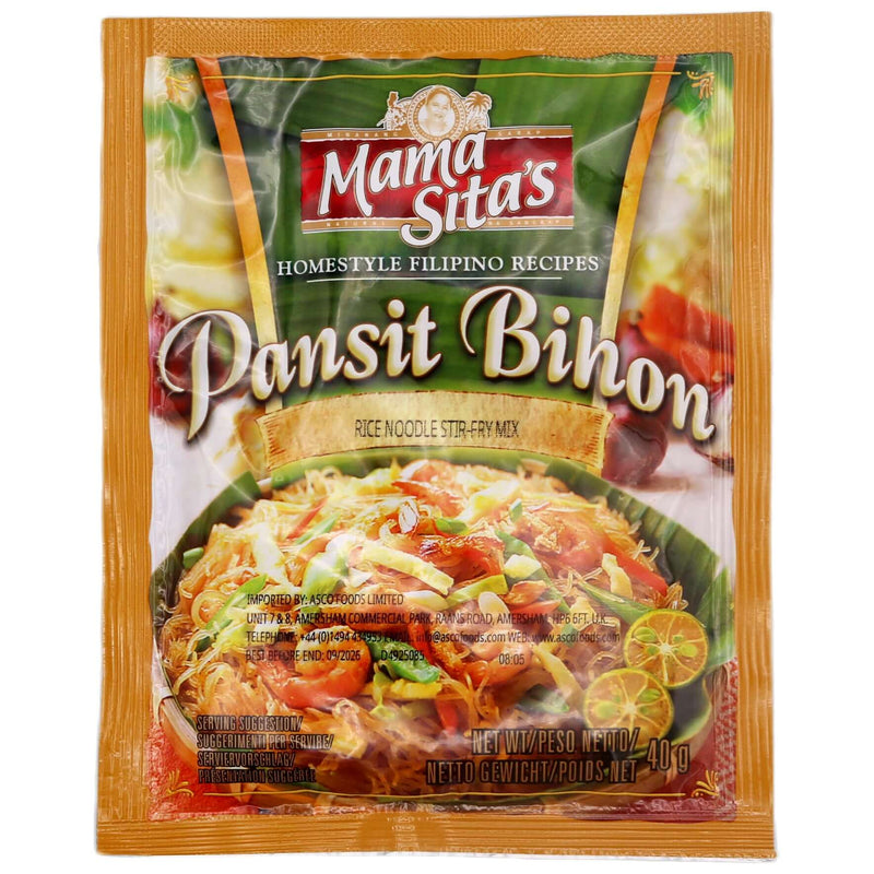 Mama Sita's Pansit Bihon Rice Noodle Stir-Fry Mix 40g - Tuk Tuk Mart