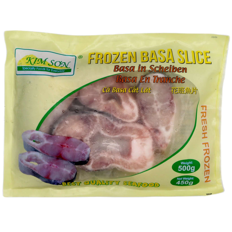 Kim Son Frozen Basa Slice 450g (Frozen) - Tuk Tuk Mart