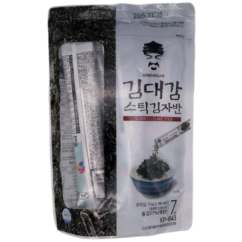 Kimdaegam Seaweed Flake Stick (7pcs) 70g - Tuk Tuk Mart