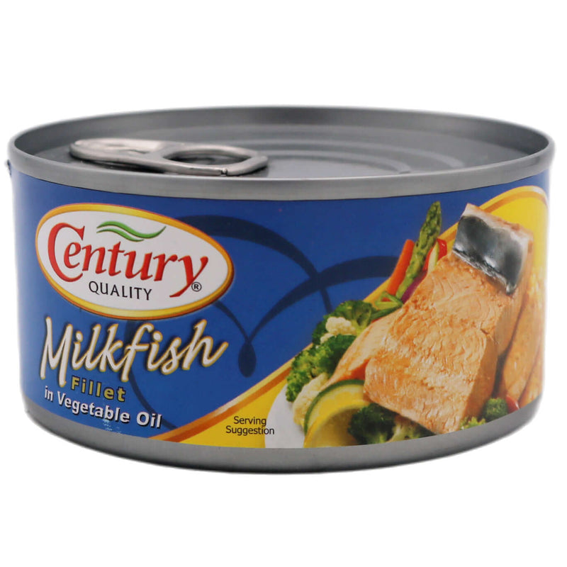 Century Milkfish Fillet in Vegetable Oil 184g - Tuk Tuk Mart