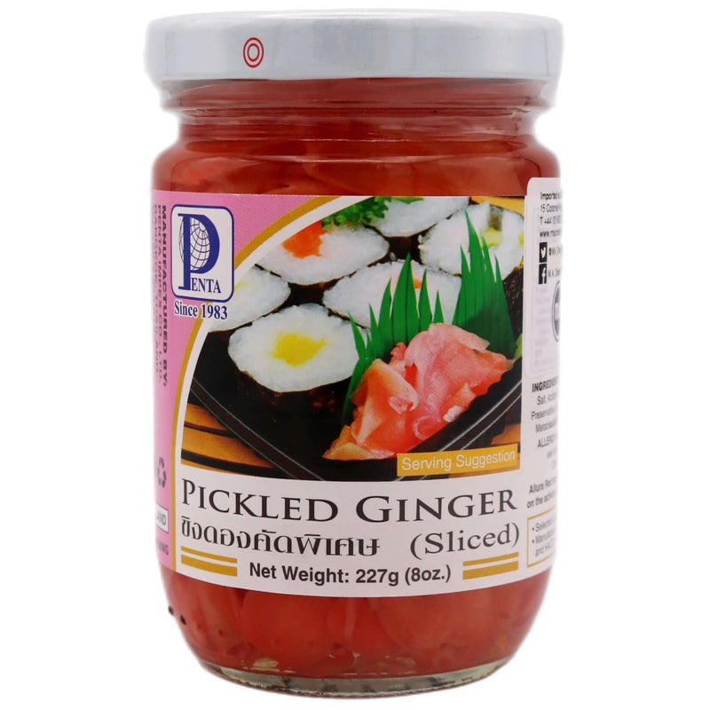 Penta Pickled Ginger (Sliced) 227g - Tuk Tuk Mart