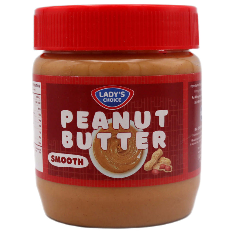 Lady's Choice Peanut Butter Smooth 340g - Tuk Tuk Mart