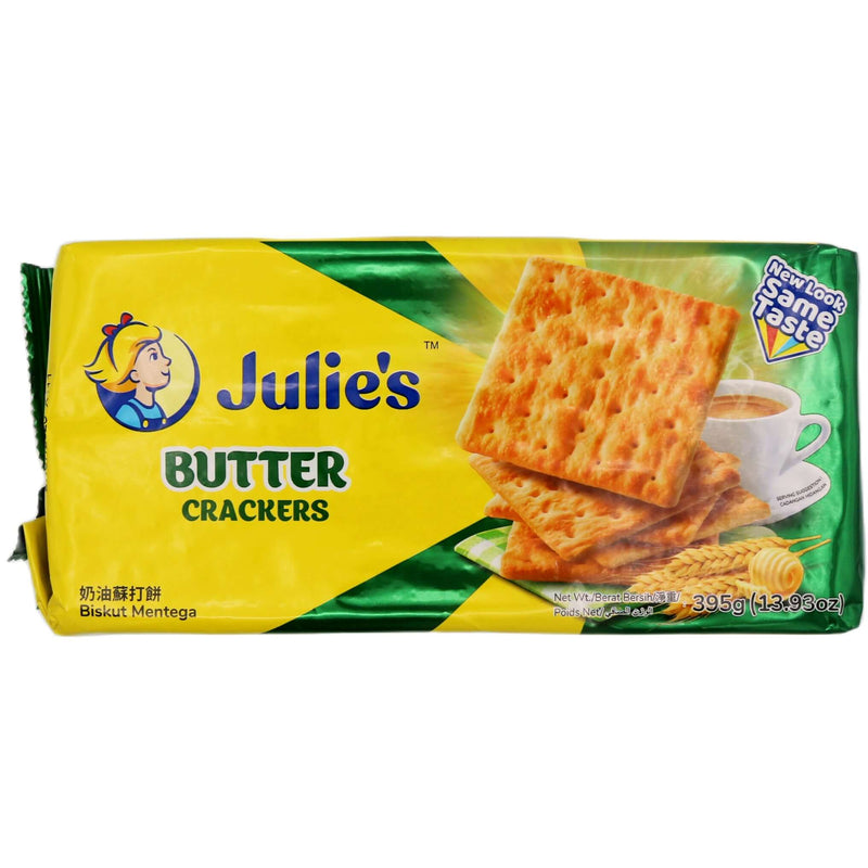 Julie's Butter Crackers 茱蒂絲奶油蘇打餅 395g - Tuk Tuk Mart