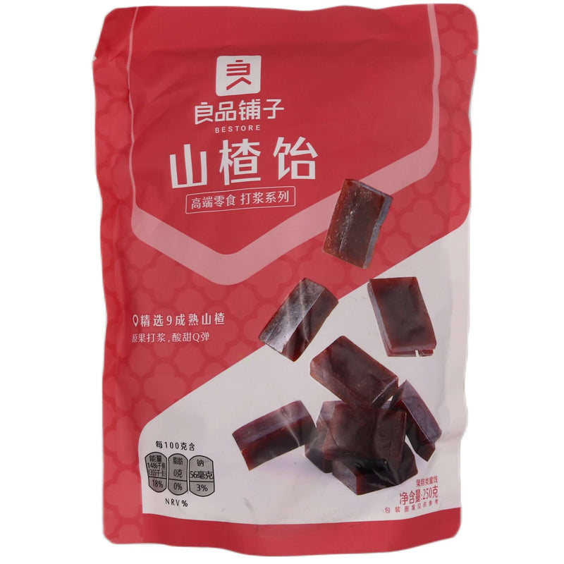 Bestore Hawthorn Cakes 良品鋪子山楂飴 250g - Tuk Tuk Mart