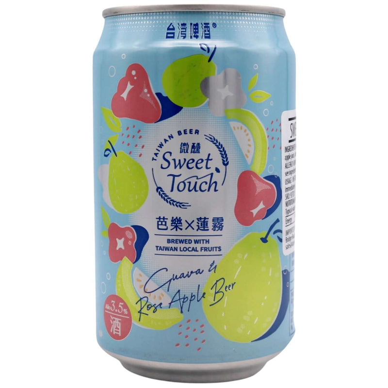Taiwan Beer Sweet Touch Fruit Beer with Guava and Rose Apple Flavour (Alc. 3.5% Vol.) 330ml - Tuk Tuk Mart