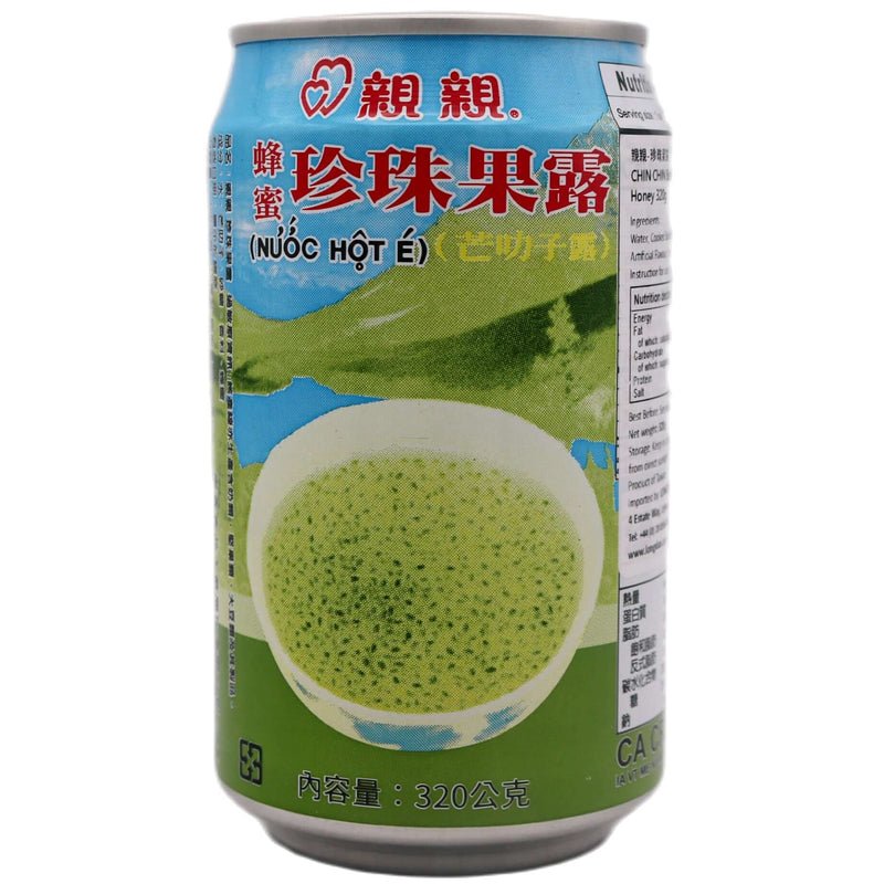 Chin Chin Basil Seed Drink with Honey 親親 蜂蜜珍珠果露 315ml - Tuk Tuk Mart