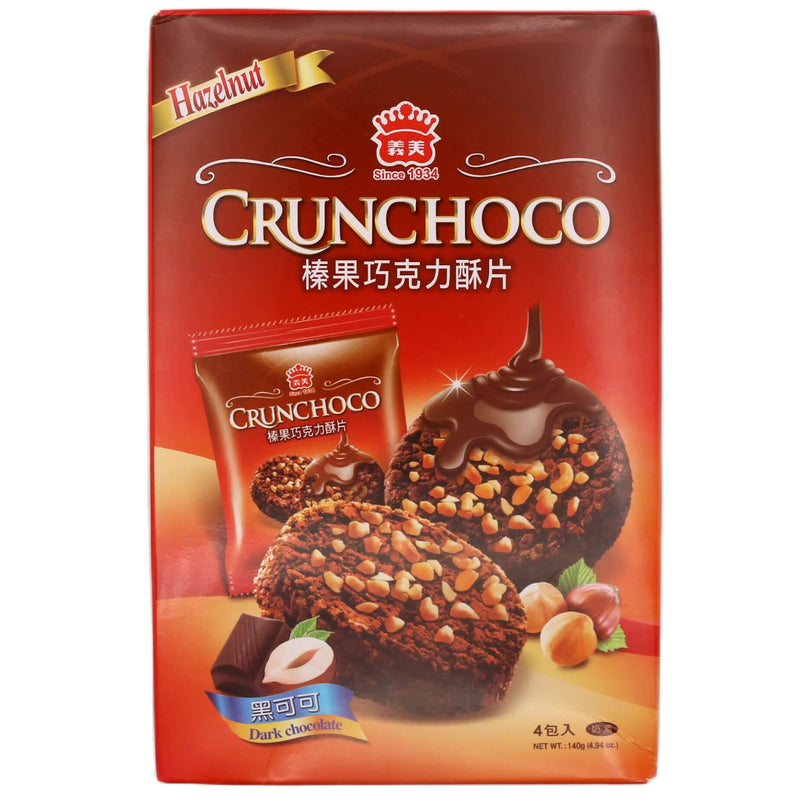 I Mei Hazelnut Crunchoco Dark Chocolate 140g - Tuk Tuk Mart