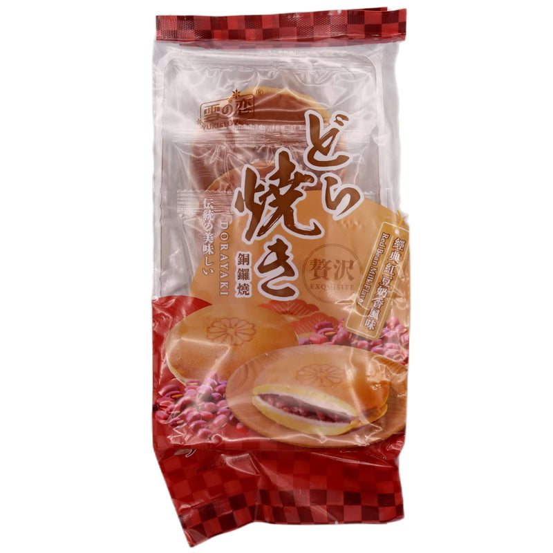 Yuki & Love Dorayaki Red Bean and Milk Flavour (55g*3pcs) 165g - Tuk Tuk Mart