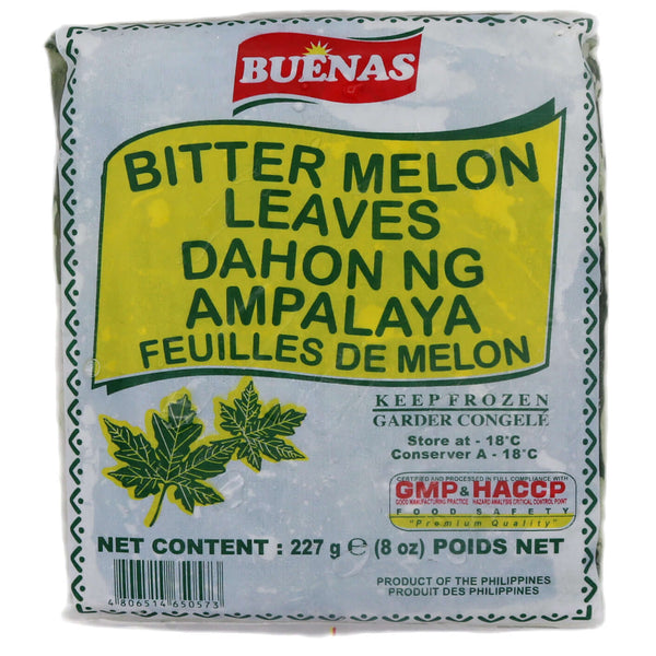Buenas Bitter Melon Leaves 227g (Frozen) - Tuk Tuk Mart