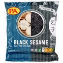 PA Foods Black Sesame Sweet Mini Steam Buns (9pcs) 270g (Frozen) - Tuk Tuk Mart
