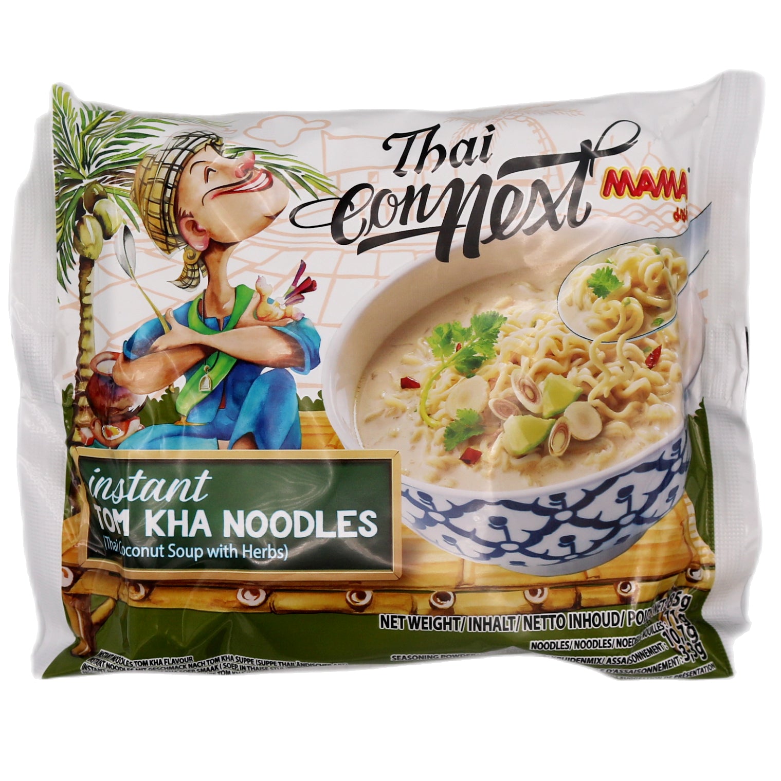MAMA Thai ConNext Instant Tom Kha Noodles (Thai Coconut Soup with Herbs) 85g