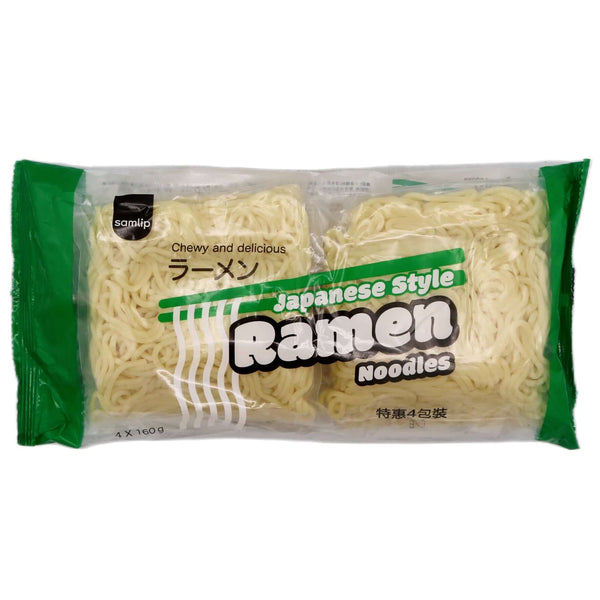 Samlip Japanese Style Ramen Noodles (160g*4pcs) 640g - Tuk Tuk Mart