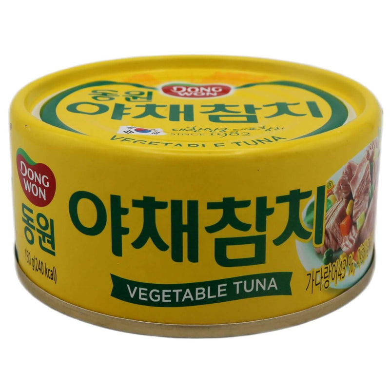 Dongwon Chunk Tuna with Vegetables 150g - Tuk Tuk Mart