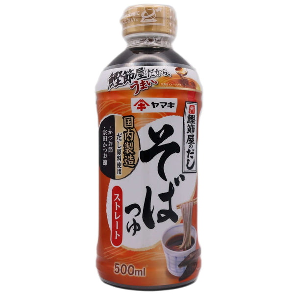 Yamaki Dipping Sauce for Soba Noodles 500ml - Tuk Tuk Mart