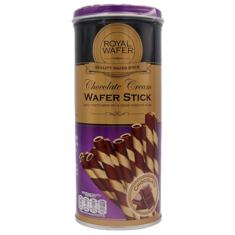 Vfoods Royal Chocolate Flavoured Wafer Stick 125g - Tuk Tuk Mart