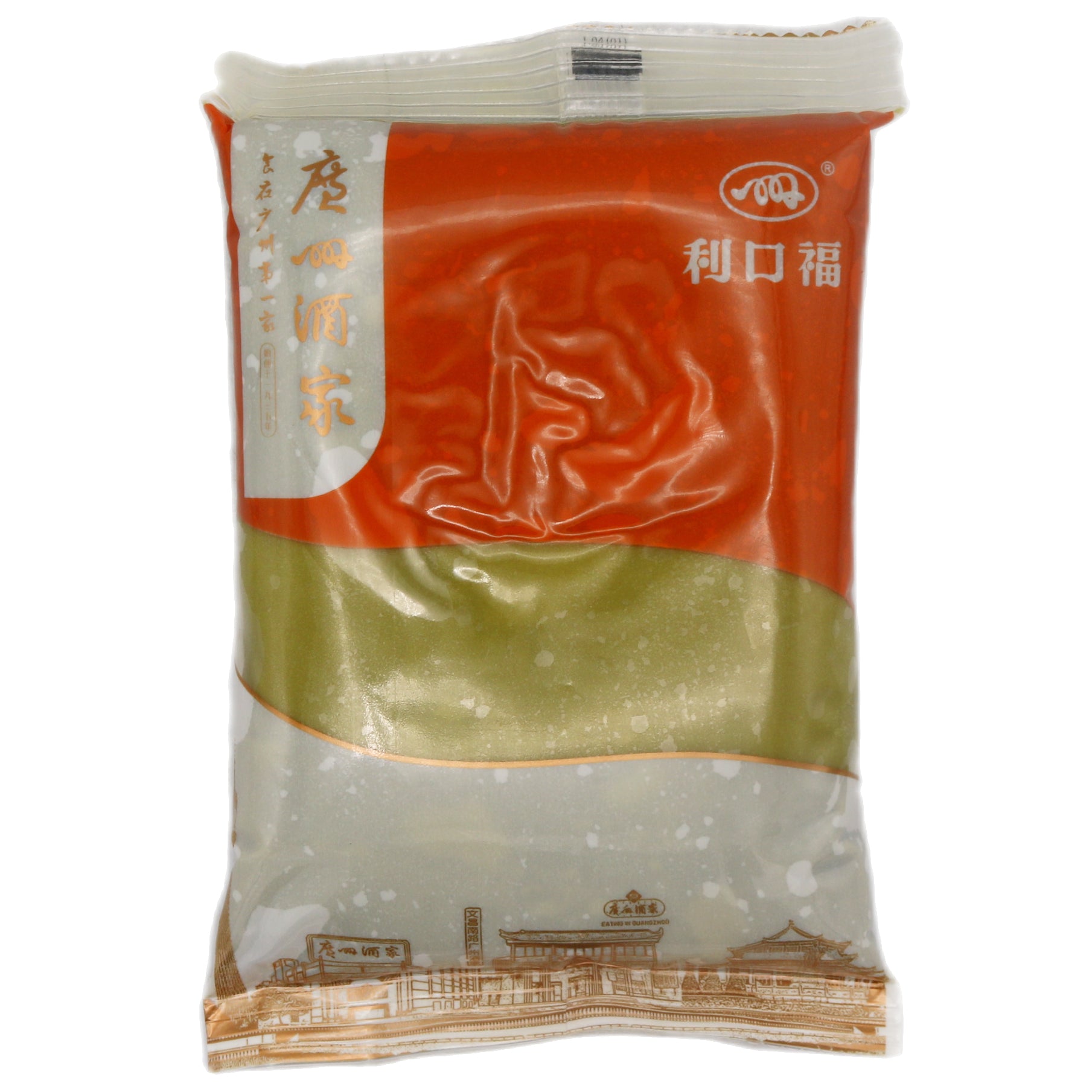 GZJJ White Kidney Bean Paste Matcha Flavour 廣州酒家低糖抹茶桃山皮 500g - Tuk Tuk Mart