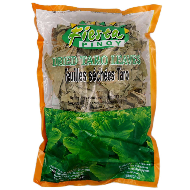 Fiesta Pinoy Dried Taro Leaves 100g - Tuk Tuk Mart