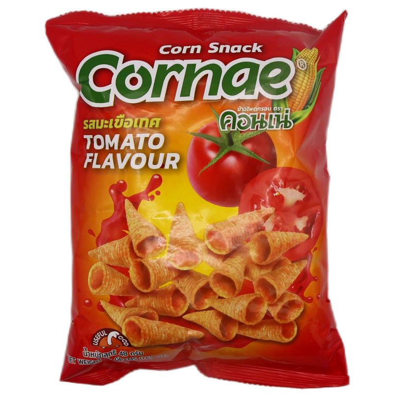 Cornae American Style Corn Snack Tomato Flavour 48g - Tuk Tuk Mart