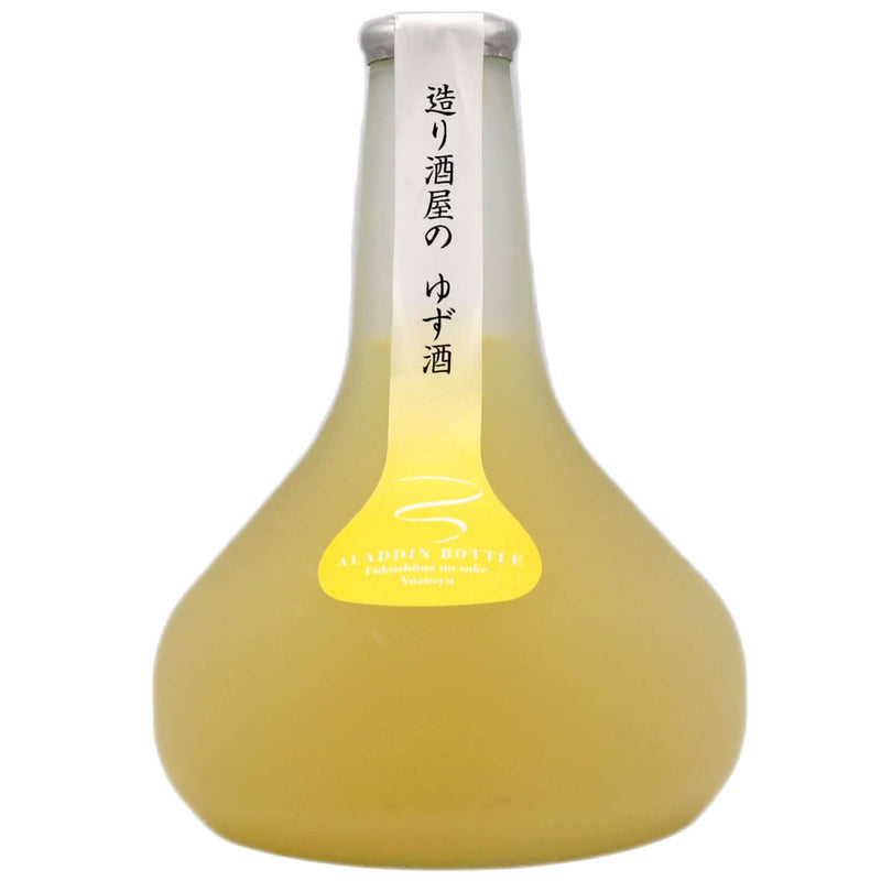 Homare Sake Brewery Yuzu Junmai Shikomi Aladdin Bottle (Alc. 10% Vol.) 300ml - Tuk Tuk Mart
