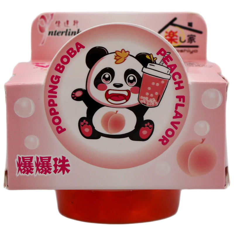 O'Divine Popping Boba Peach Flavour 130g - Tuk Tuk Mart