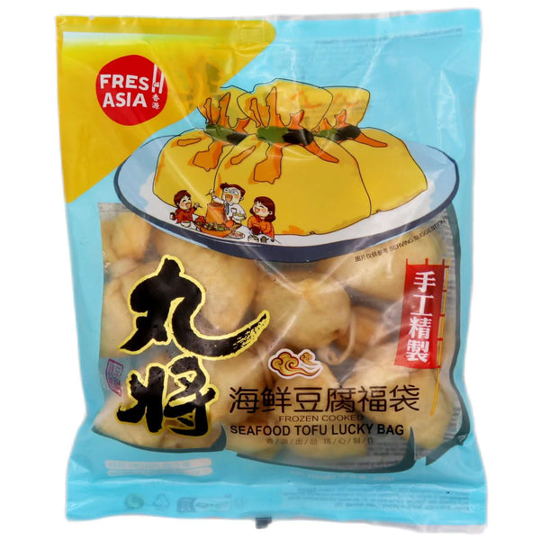 Fresh Asia Seafood Tofu Lucky Bag 200g (Frozen) - Tuk Tuk Mart