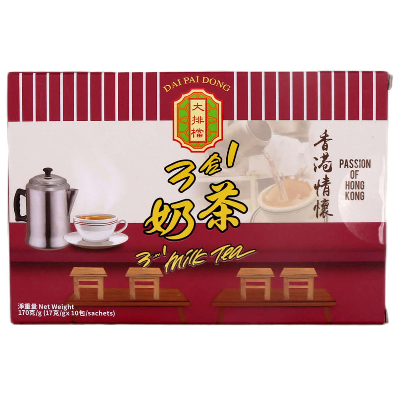 Dai Pai Dong Instant 3 in 1 Instant Milk Tea Mix (17g*10pcs) 170g - Tuk Tuk Mart