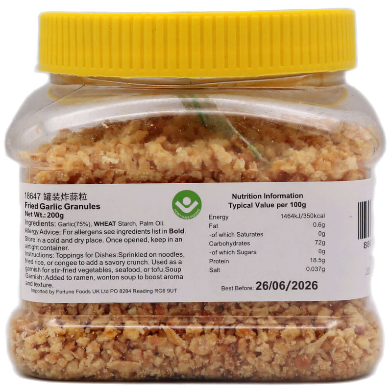 Fortune Foods Fried Garlic Granules 200g - Tuk Tuk Mart