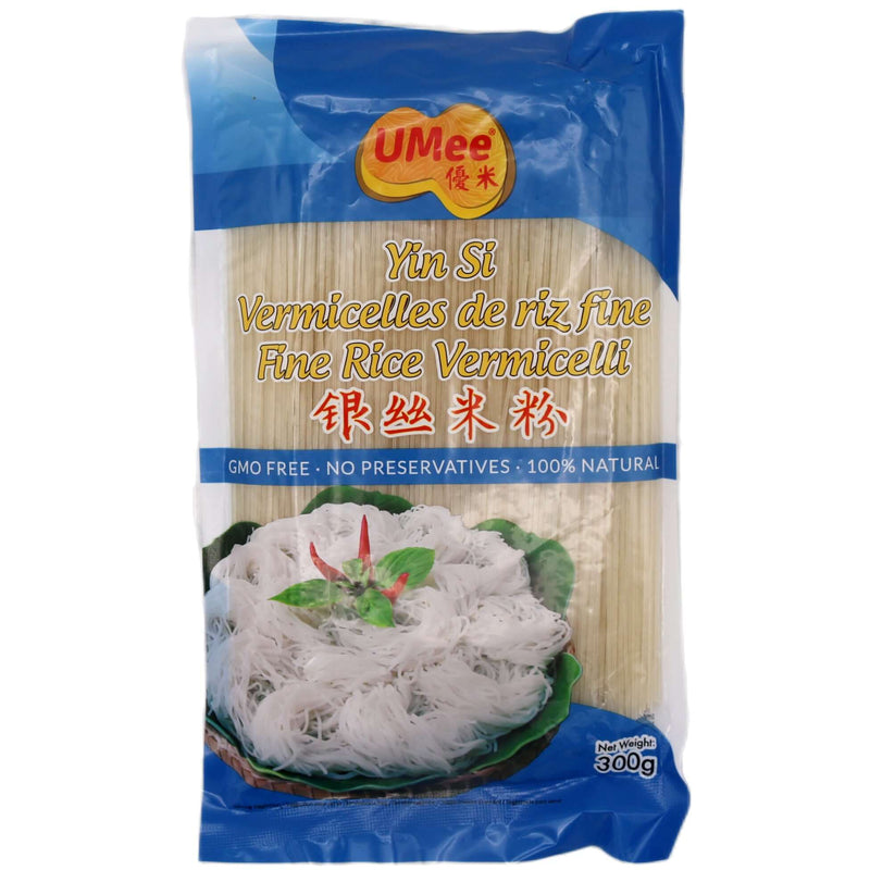 UMee Yin Si Fine Rice Vermicelli 優米 銀絲米粉 300g - Tuk Tuk Mart