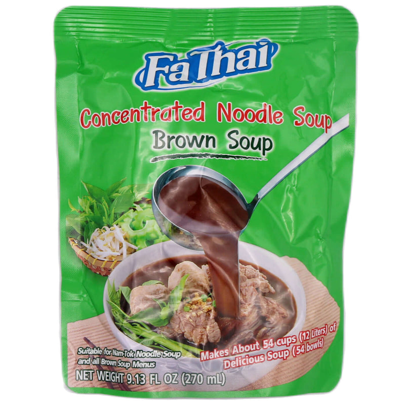 Fa Thai Concentrated Brown Noodle Soup 350g - Tuk Tuk Mart
