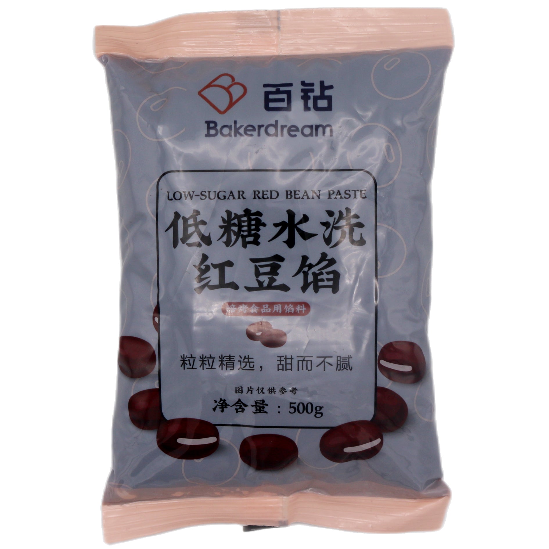 Bakerdream Low-Sugar Red Bean Paste with Sweetener(s) 500g - Tuk Tuk Mart