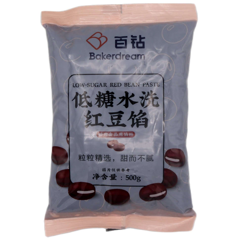 Bakerdream Low-Sugar Red Bean Paste with Sweetener(s) 500g - Tuk Tuk Mart