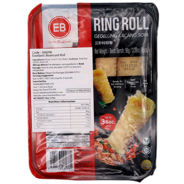 Everbest Beancurd Roll 96g - Tuk Tuk Mart