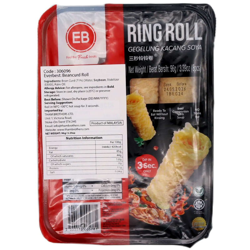 Everbest Beancurd Roll 96g - Tuk Tuk Mart