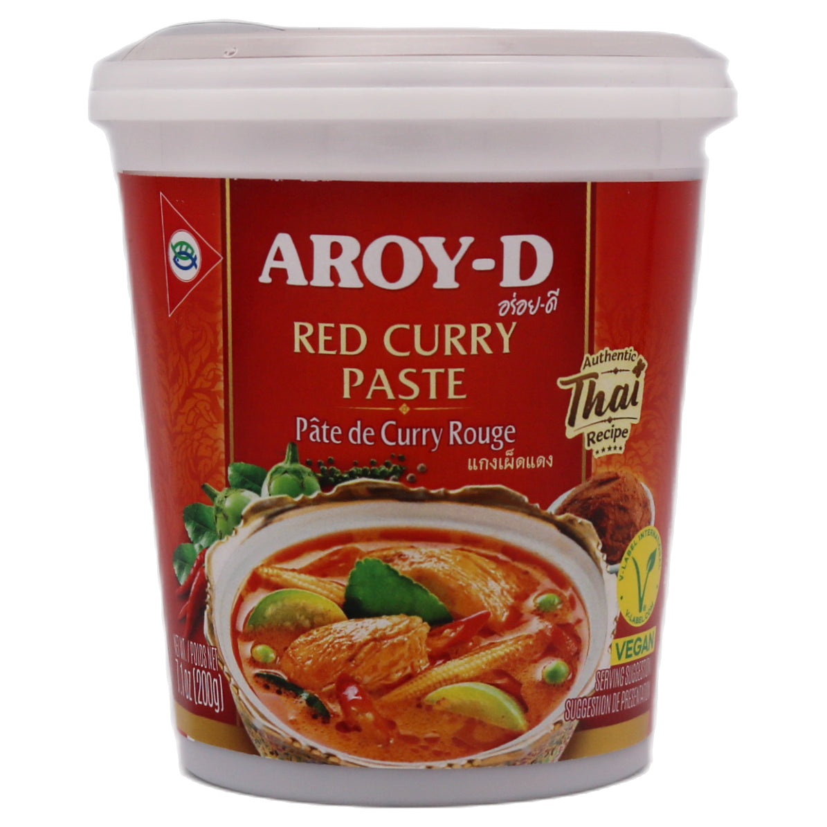 Aroy-D Red Curry Paste 200g - Tuk Tuk Mart