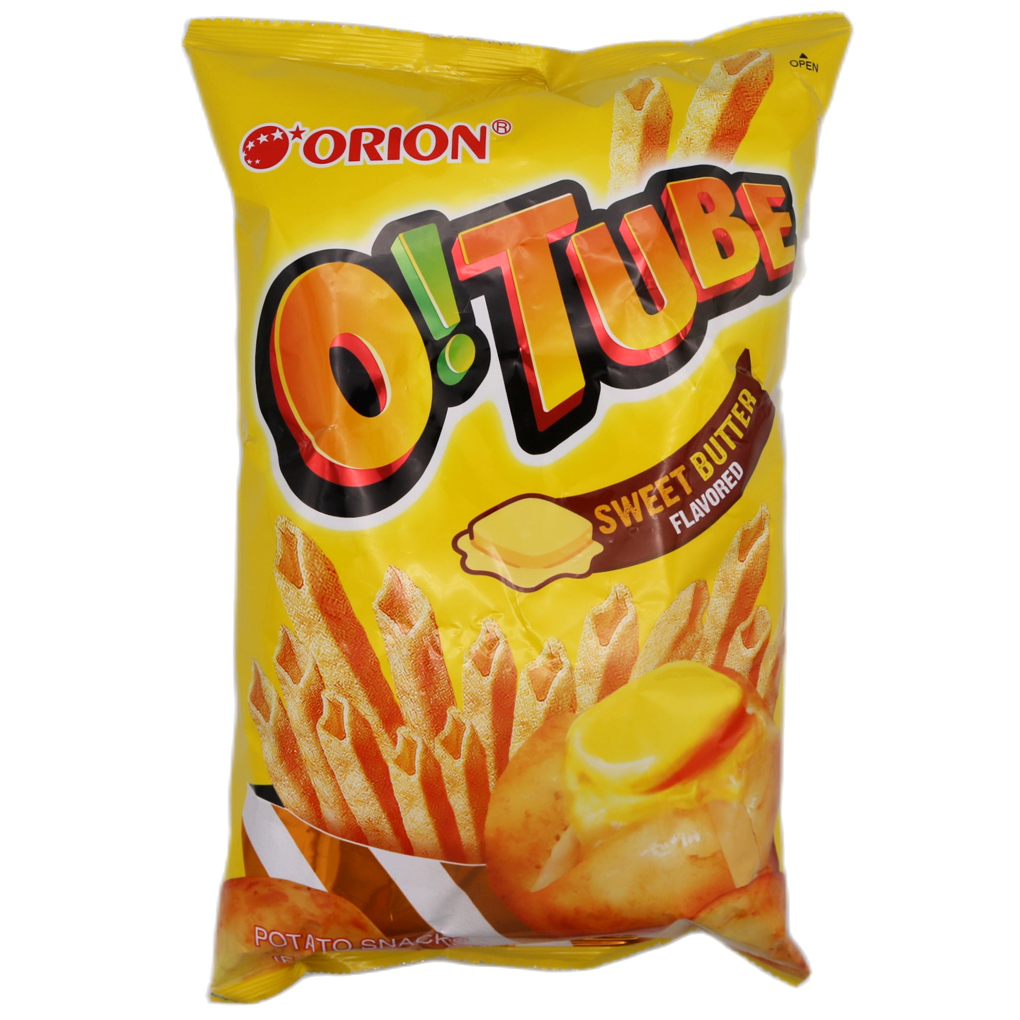 Orion O!Tube Potato Snack Honey Butter Flavour 115g - Tuk Tuk Mart